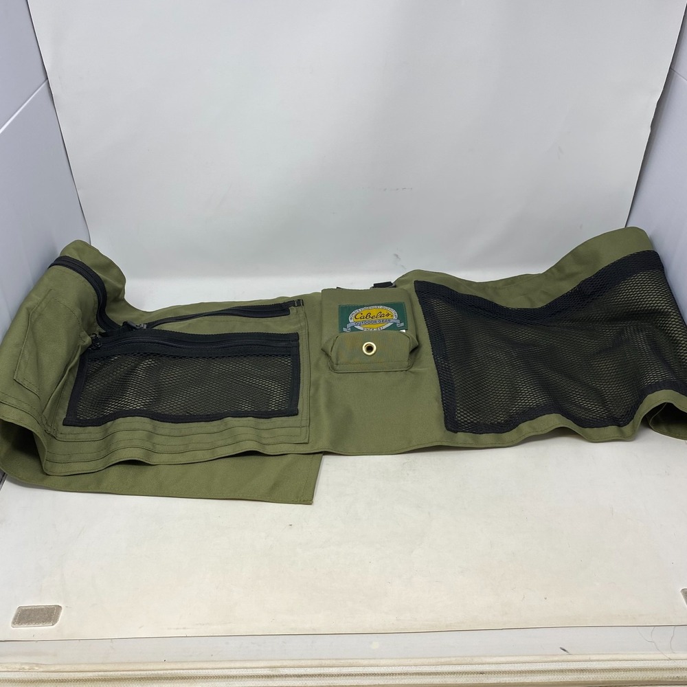 Cabela's Outfitter Cot Side‎ Night Stand Camp Organizer For Large Cot Long